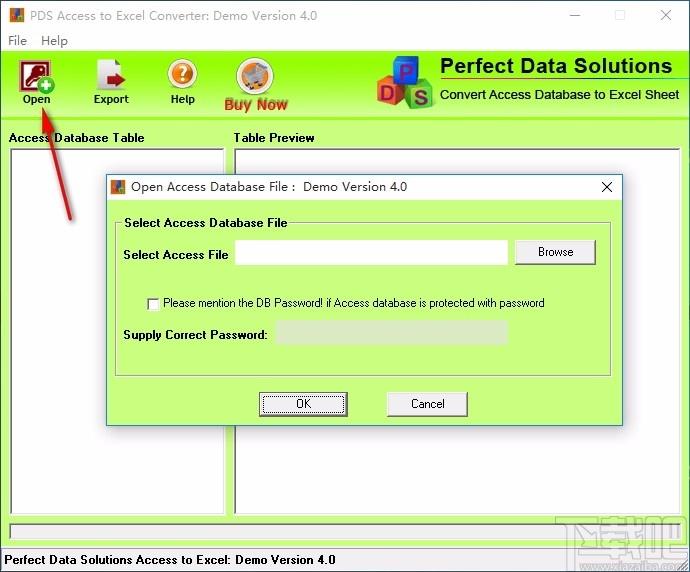 PDS Access to Excel Converter下载,Access转Excel转换器