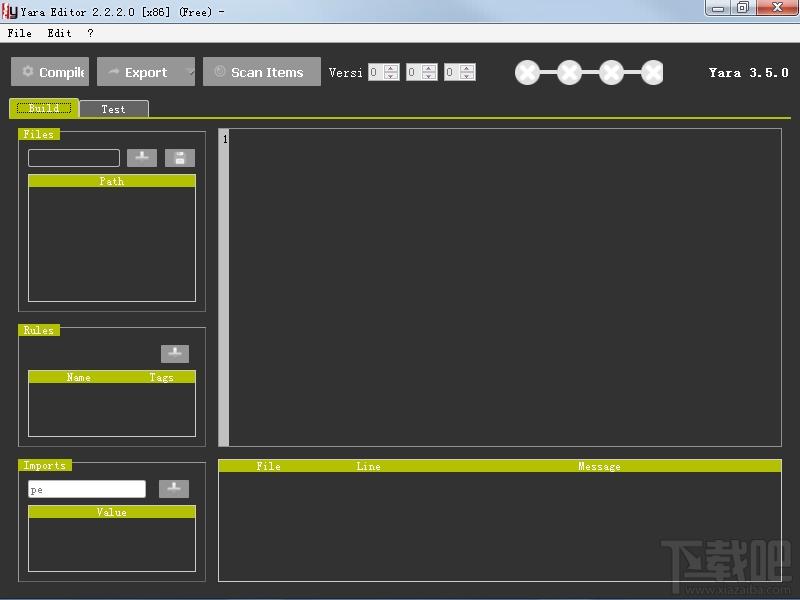 YaraEditor免费版,YaraEditor下载,Yara引擎测试工具