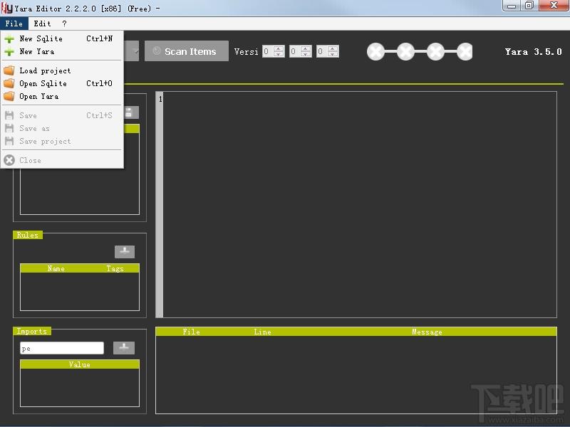 YaraEditor免费版,YaraEditor下载,Yara引擎测试工具