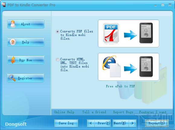 PDF to Kindle Converter Pro下载,PDF转Kindle工具