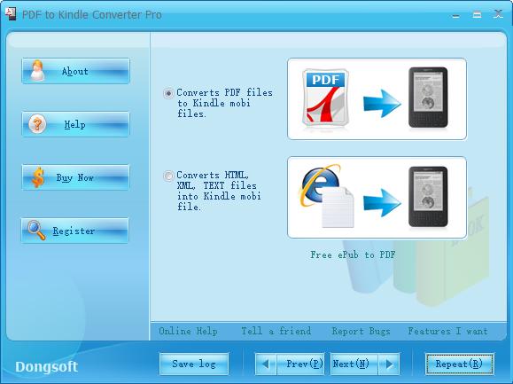 PDF to Kindle Converter Pro下载,PDF转Kindle工具