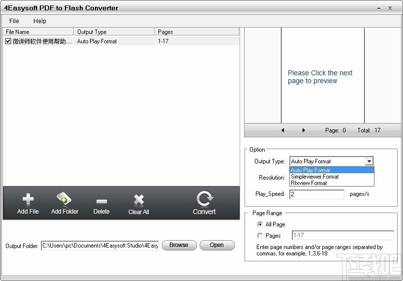 4Easysoft PDF to Flash Converter下载,PDF转flash