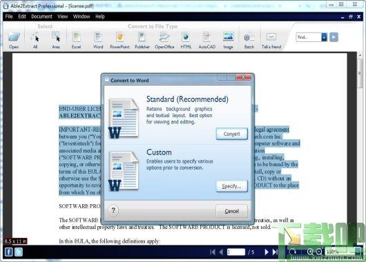 Able2Extract,Able2Extract Pro,pdf转换器