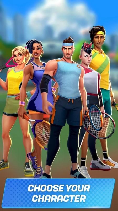 tennis clash多人网球手游下载,tennisclash,网球游戏,运动游戏