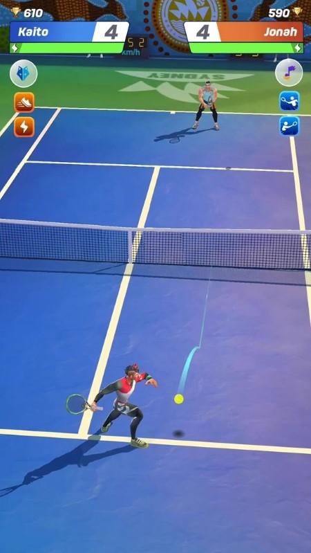 tennis clash多人网球手游下载,tennisclash,网球游戏,运动游戏